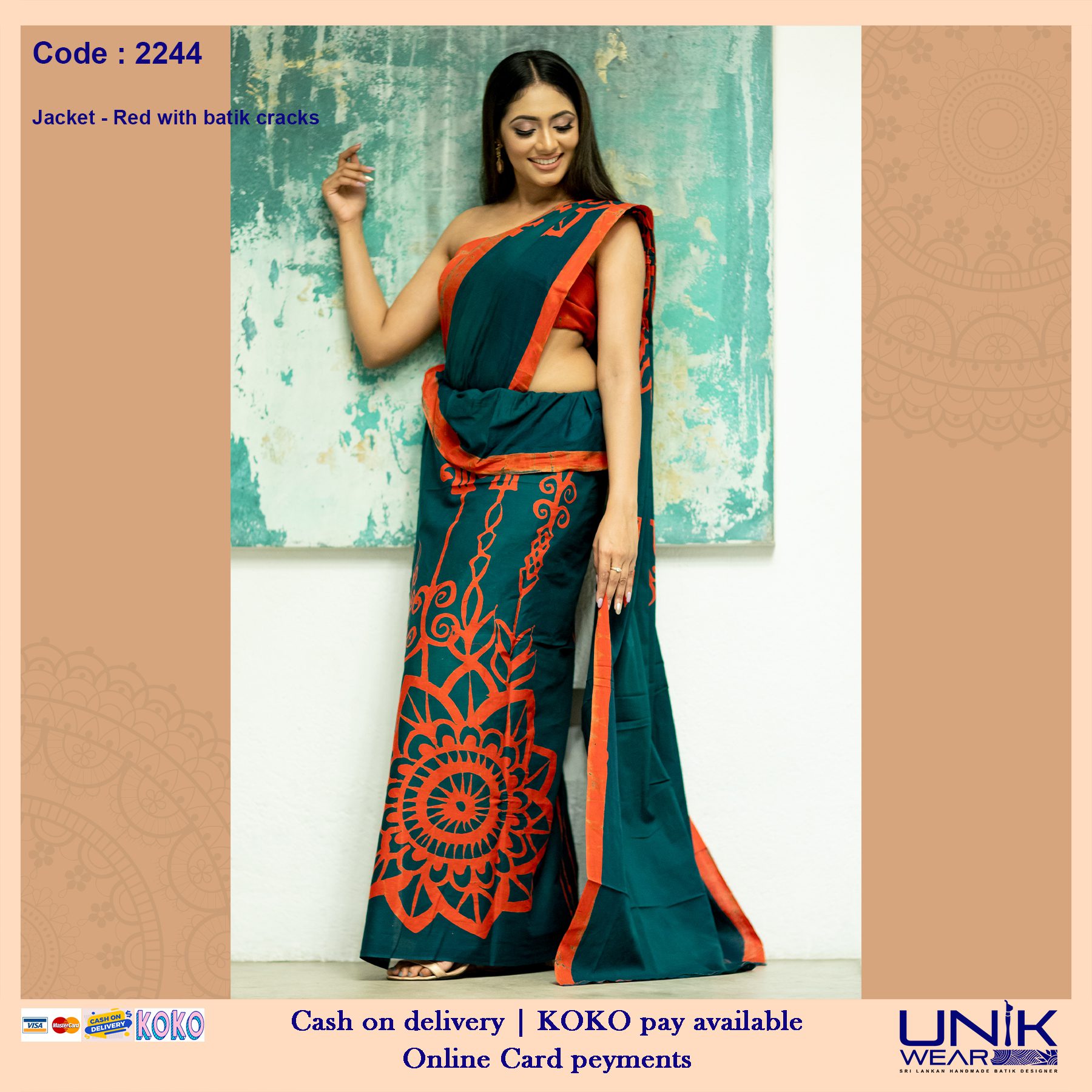 Kandyan jacket designs sale