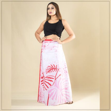 Handcrafted Batik Wrap-Around Skirt S06