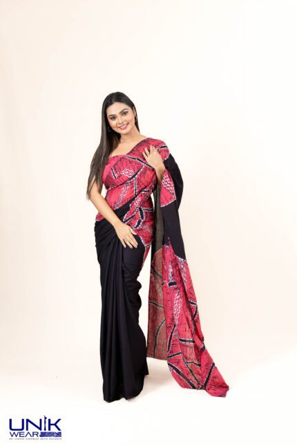 Modern Handcrafted Batik Saree E053