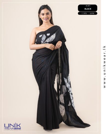 Modern Handcrafted Batik Saree E094