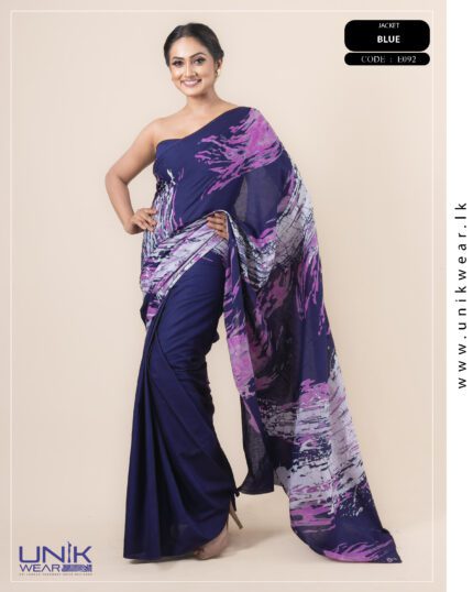 Modern Handcrafted Batik Saree E092