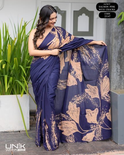 Modern Handcrafted Batik Saree 23147