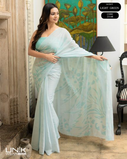 Modern Handcrafted Batik Saree 23148