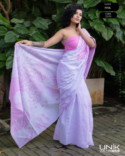 Modern Handcrafted Batik Saree 23153