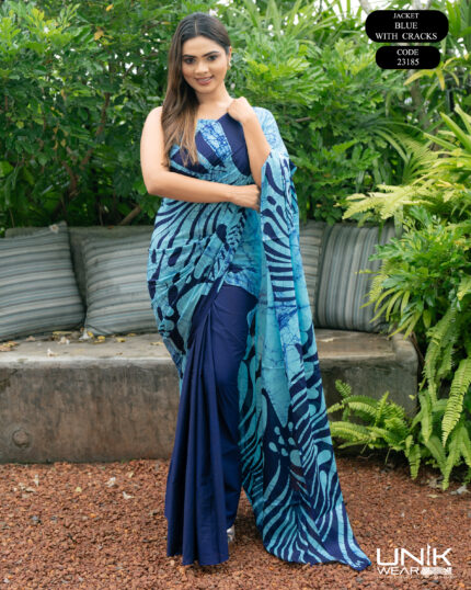 Modern Handcrafted Batik Saree 23185