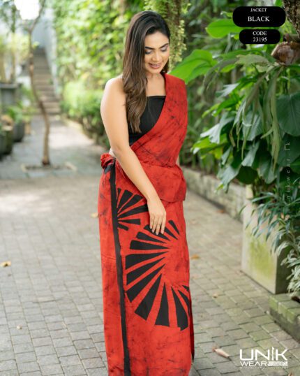 Modern Handcrafted Batik Saree 23195