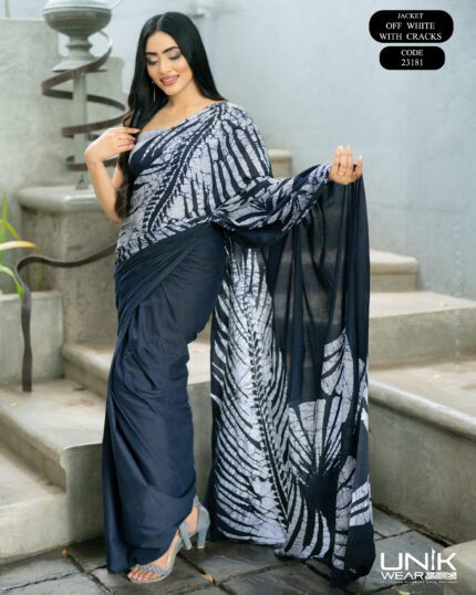 Modern Handcrafted Batik Saree 23181