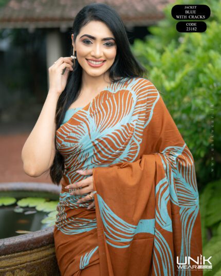Modern Handcrafted Batik Saree 23182