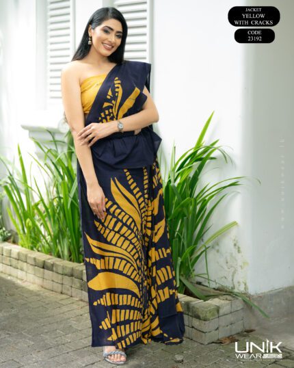 Modern Handcrafted Batik Saree 23192