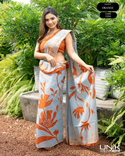 Modern Handcrafted Batik Saree 23201