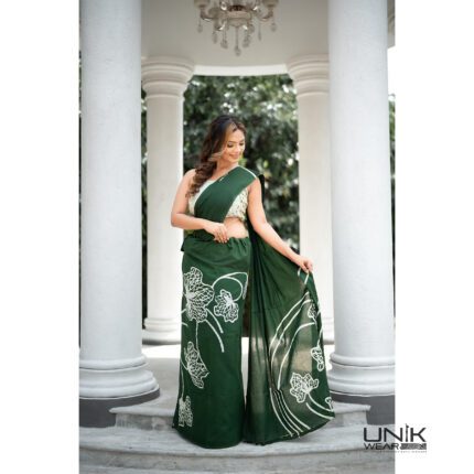 Modern Handcrafted Batik Saree 2402