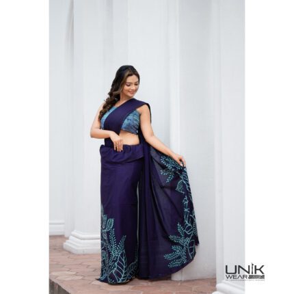 Modern Handcrafted Batik Saree 2407