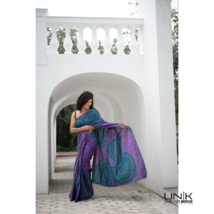 Modern Handcrafted Batik Saree 2417