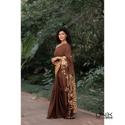 Modern Handcrafted Batik Saree 2421
