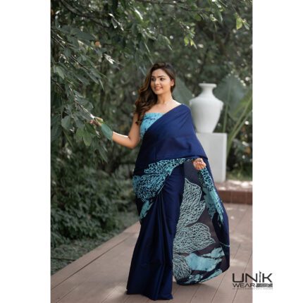 Modern Handcrafted Batik Saree 2422