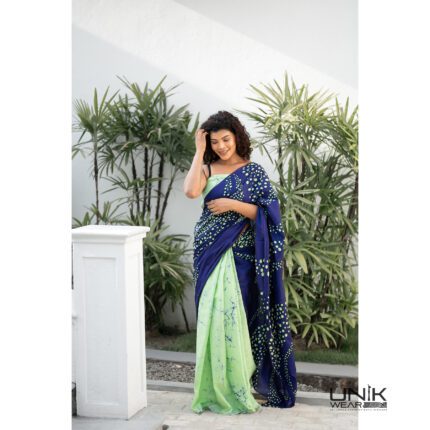 Modern Handcrafted Batik Saree 2423