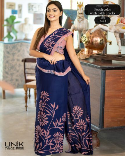 Modern Handcrafted Batik Saree 2443