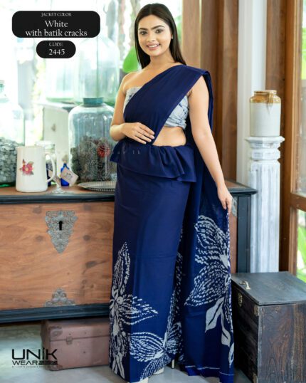 Modern Handcrafted Batik Saree 2445