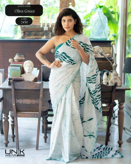Modern Handcrafted Batik Saree 2450