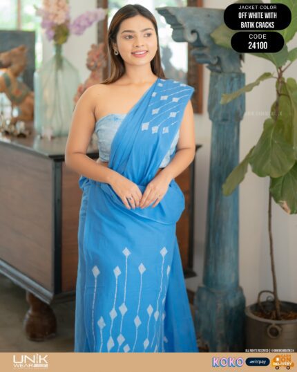 Modern Handcrafted Batik Saree 24100