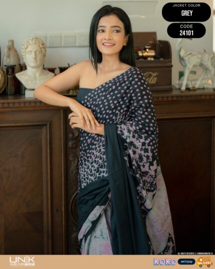 Modern Handcrafted Batik Saree 24101