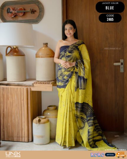 Modern Handcrafted Batik Saree 2465