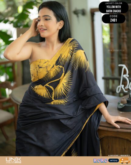 Modern Handcrafted Batik Saree 2481