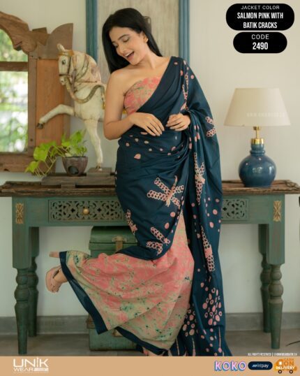 Modern Handcrafted Batik Saree 2490