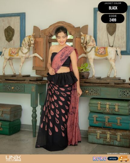 Modern Handcrafted Batik Saree 2499