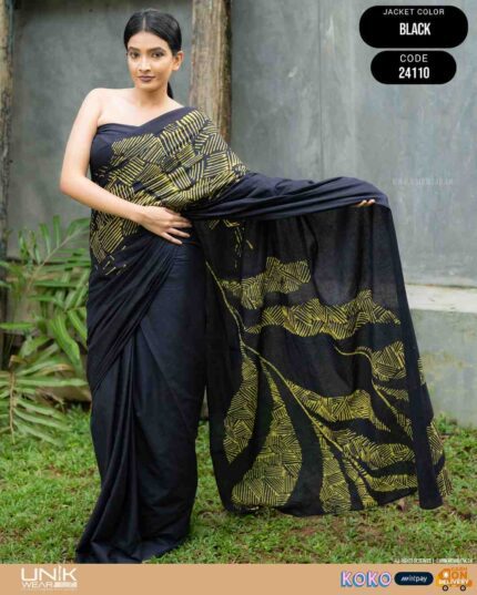 Modern Handcrafted Batik Saree 24110