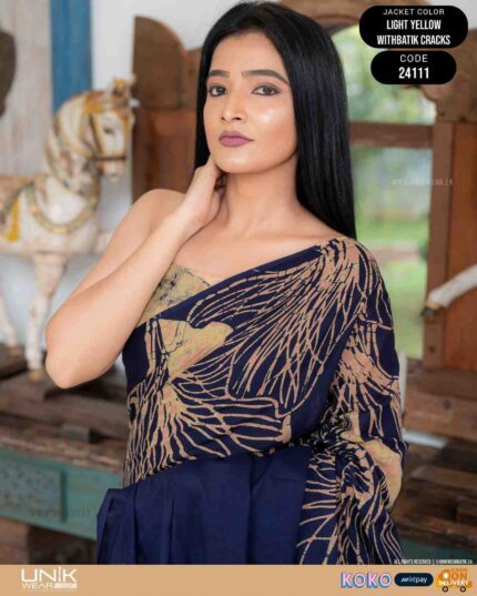 Modern Handcrafted Batik Saree 24111