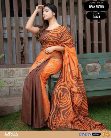 Modern Handcrafted Batik Saree 24124