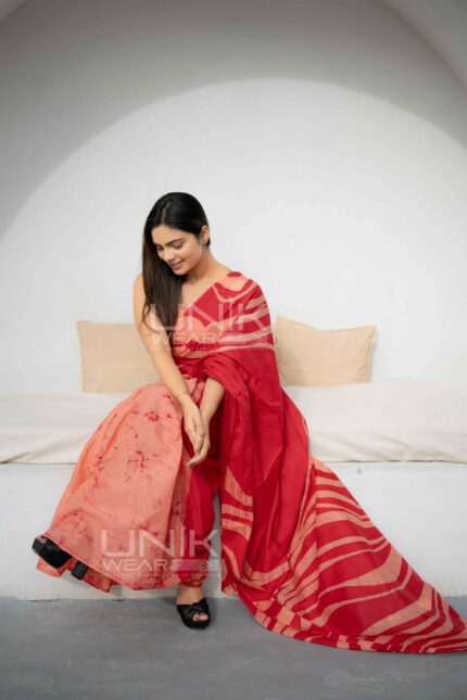 Modern Handcrafted Batik Saree 24132