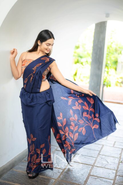 Modern Handcrafted Batik Saree 24135