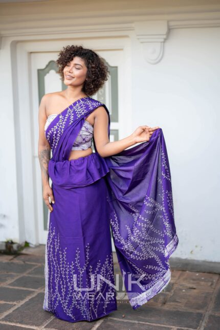 Modern Handcrafted Batik Saree 24136