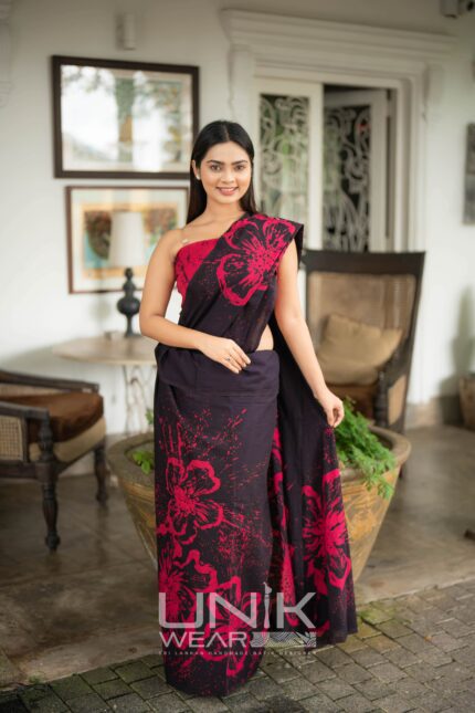 Modern Handcrafted Batik Saree 24137