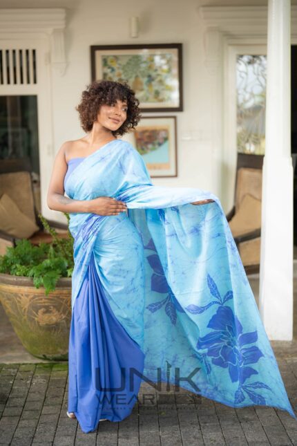 Modern Handcrafted Batik Saree 24138