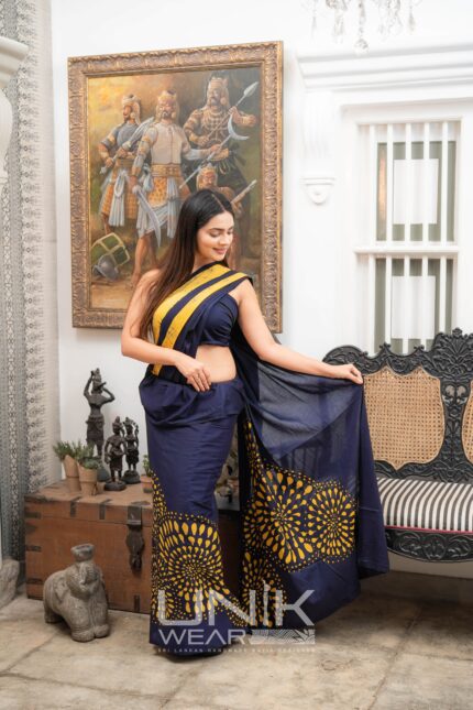 Modern Handcrafted Batik Saree 24139