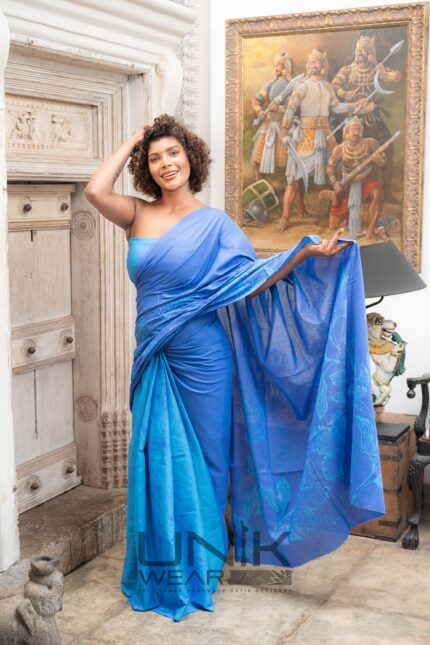 Modern Handcrafted Batik Saree 24143