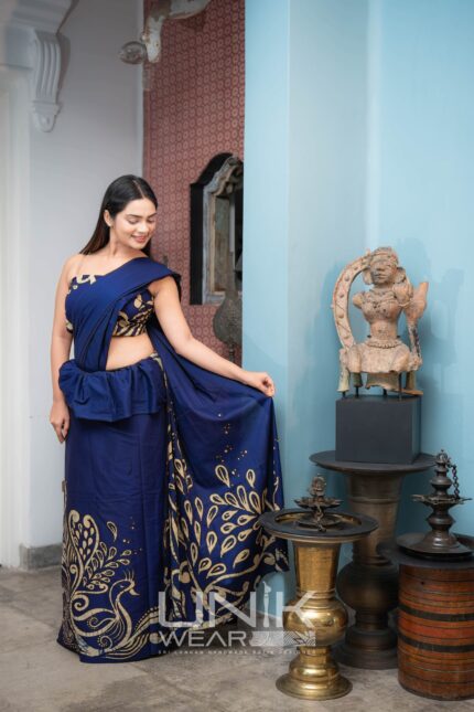 Modern Handcrafted Batik Saree 24150