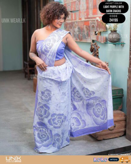 Modern Handcrafted Batik Saree 24155