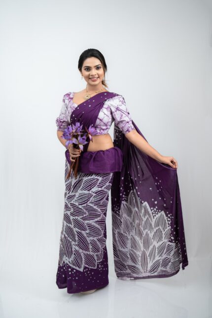 Modern Handcrafted Batik Saree 2509