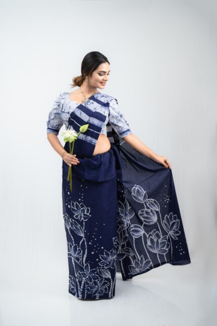 Modern Handcrafted Batik Saree 2511