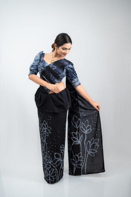 Modern Handcrafted Batik Saree 2514
