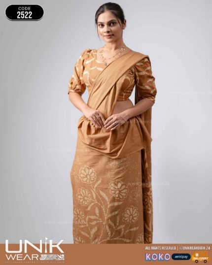 Modern Handcrafted Batik Saree 2522SV