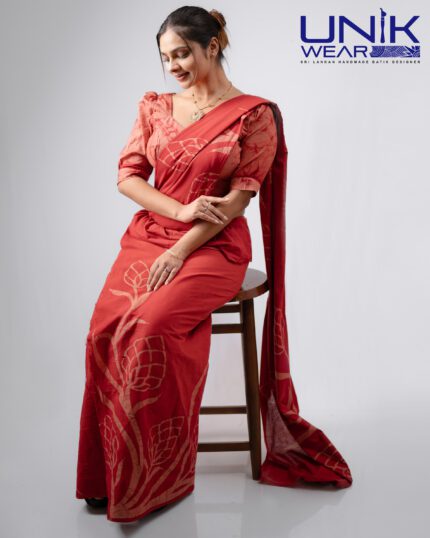 Modern Handcrafted Batik Saree 2523
