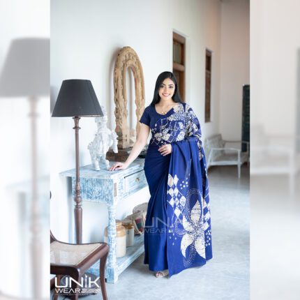 Modern Handcrafted Batik Saree 2539