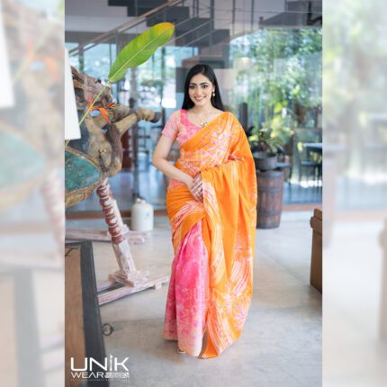 Modern Handcrafted Batik Saree 2541