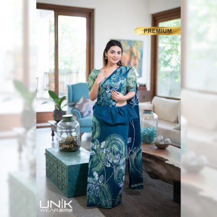 Modern Handcrafted Batik Saree E1425