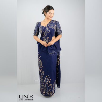 Modern Handcrafted Batik Saree 2549